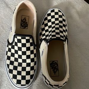 Checkered Vans